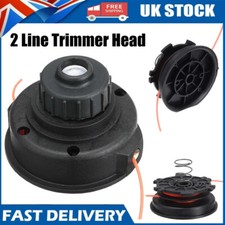 2 Line Petrol Trimmer-Head Strimmer Bump Feed Line Spool Kit For Ryobi Expand-it