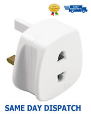 1-10 Pack European 2 Pin To UK