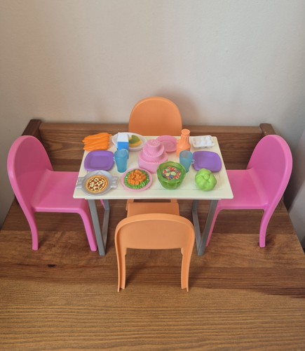 Barbie dolls dinner - dining, set
