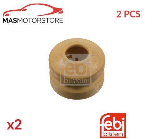 Rubber buffer bump - bump, pair