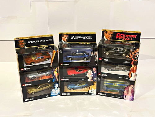 Corgi 007 definitive bond - corgi,