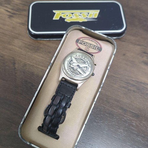 Vintage 1995 fossil - vintage, airplane