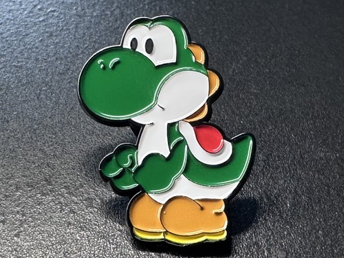 Yoshi enamel pin badge super - pin,