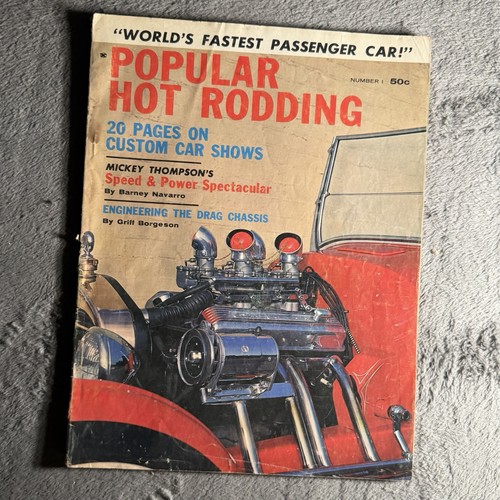 Popular hot rodding magazine - hot,