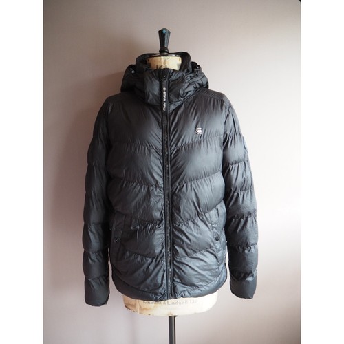Star raw puffer jacket mens - raw,