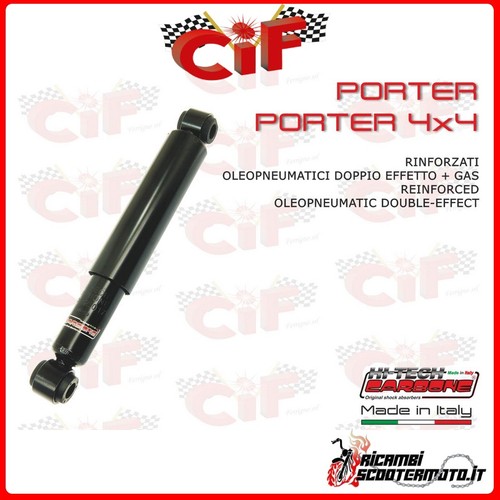 Reinforced shock absorber - reinforced, rear