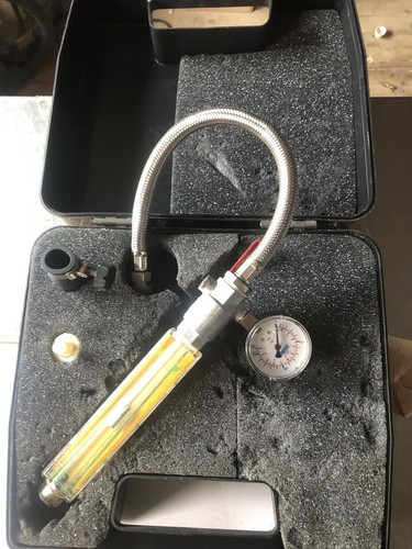 Flow gauge complete with - flow,