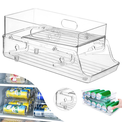 Double layer fridge organiser - layer,