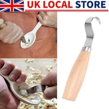 Spoon hook carving woodcut - spoon,