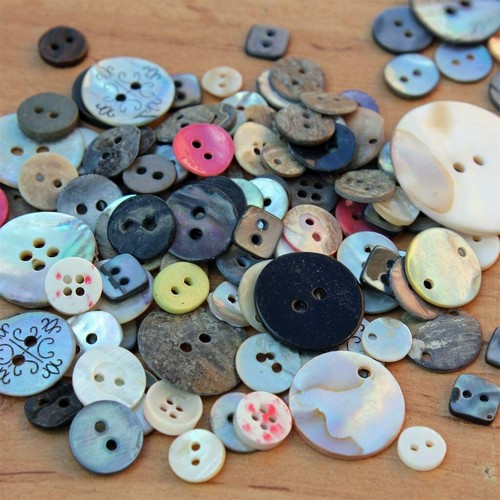 140pcs mixed mother pearl - 140pcs, of