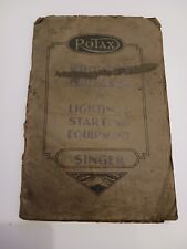 Antigue Rotax Running