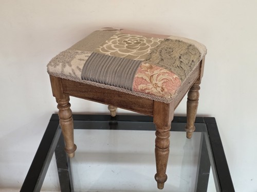 Vintage patchwork upholstered - patchwork,
