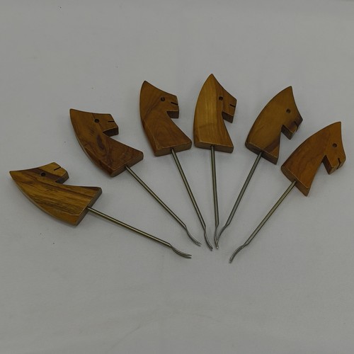 Vintage wooden horse - wooden,