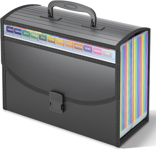Pockets file organiser box - pockets,