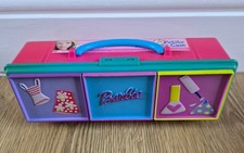 Vintage 1999 MATTEL Tara Barbie Accesory carry case clothes storage