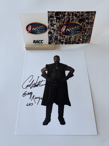 Carl weathers person signed - weathers,