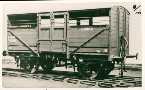 Lms cattle wagon - wagon, railway