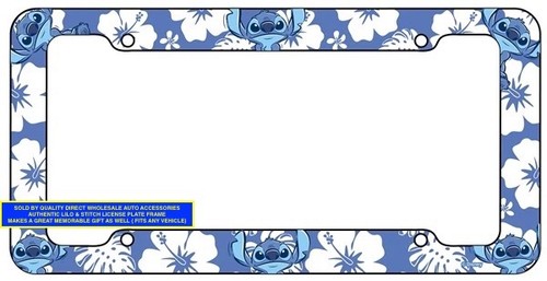 Lilo stitch license plate - &,