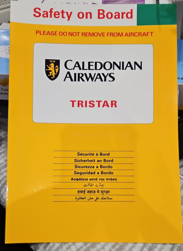Vintage caledonian airways - caledonian,