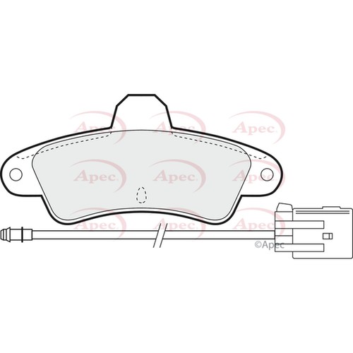 Brake pads set - pads, cougar