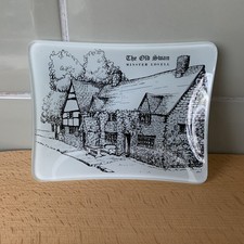 Vintage Advertising Glass
