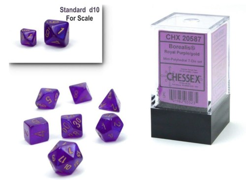 Chessex dice set 10mm - dice,