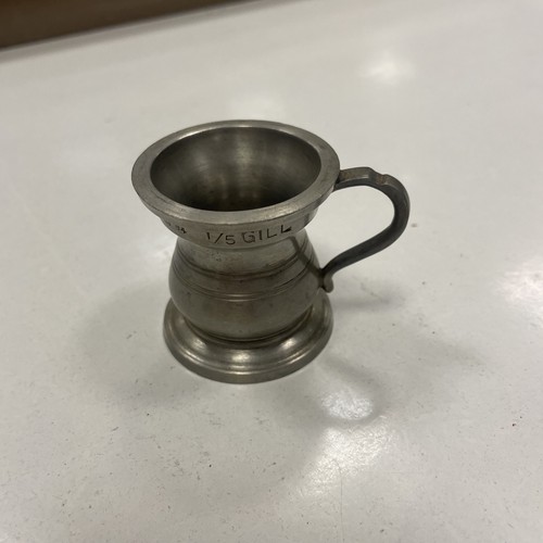 Vintage pewter miniature - pewter,