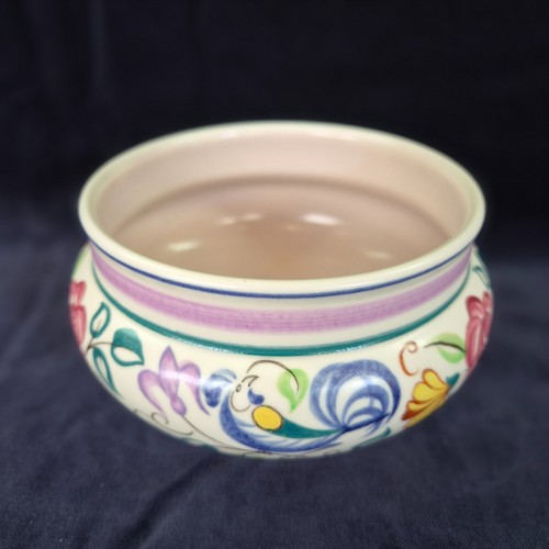 Poole pottery hand - hand, decorated