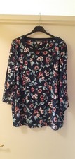 (¥B20). BONMARCHE blue floral
