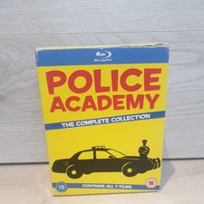 Police Academy 1-7 The Complete Collection Blu-ray 7 Films Box Set in VGC