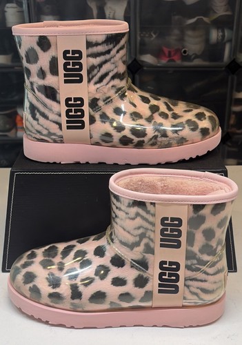 Ugg classic clear panther pink - clear,