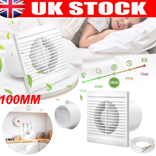 White bathroom extractor fan - white,