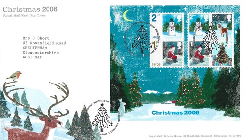 2006 christmas miniature sheet - 2006,