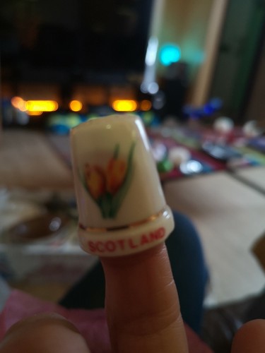 Scottish ceramic thimbles - 5,
