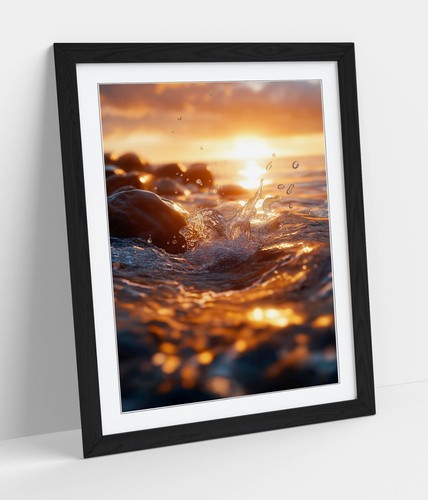 Pretty rocky seashore - pretty, close-up