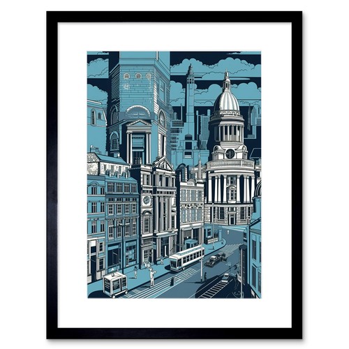 Belfast cityscape city centre - belfast,
