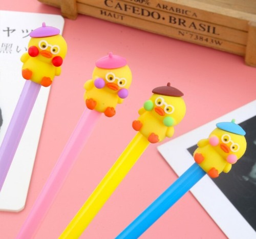 Cute beret duck - party, bag