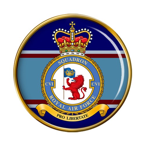 106 squadron raf pin badge - 106,