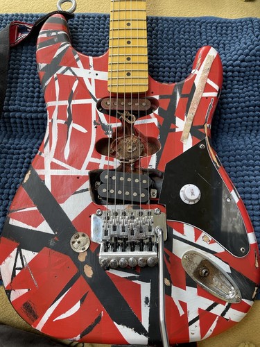 Hand built frankenstrat - built,