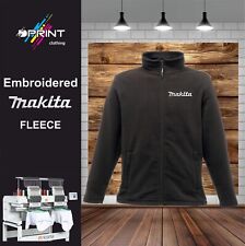 Makita MENS REGATTA FULL ZIP MICRO FLEECE Jacket TOP Warm Embroidered
