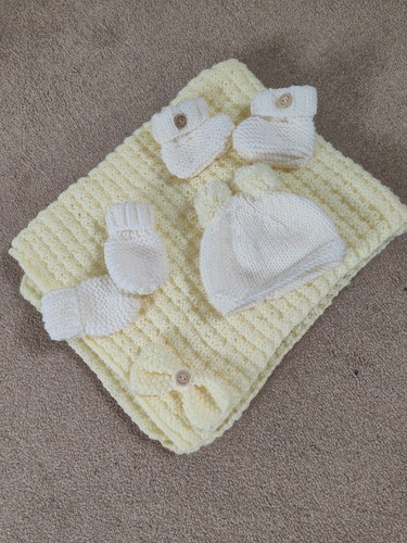 Handmade crochet baby crib - handmade,