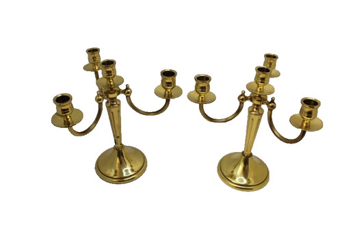 Pair vintage polished - of,