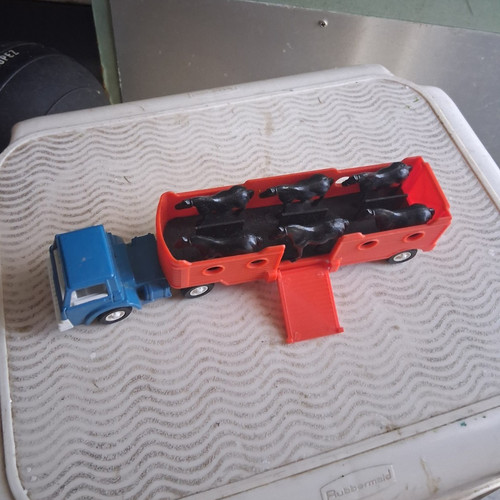 Diecast plastic livestock - diecast,