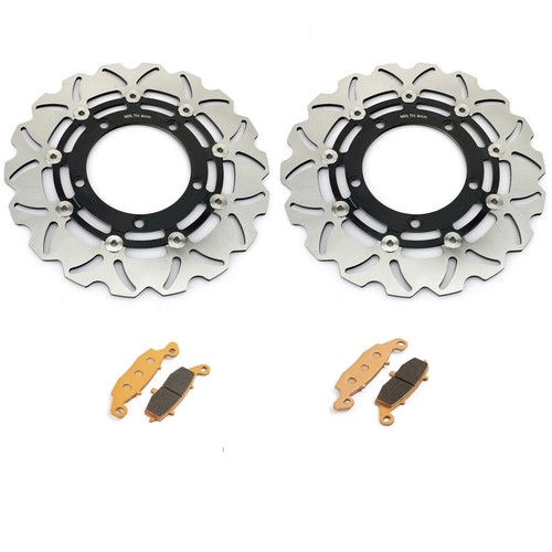 Front brake discs pads - front, for