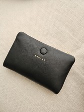 Radley Mallow Street Medium Bifold Purse Black Leather