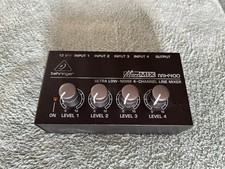 Behringer MicroMix MX400 4-Channel With EU Power Supply
