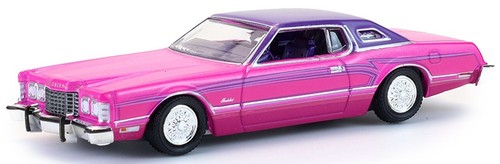 Greenlight pink 1975 ford - greenlight,