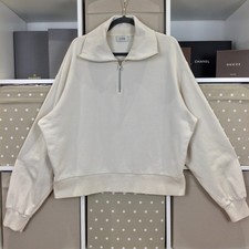 COS Funnel Neck Zip Sweatshirt