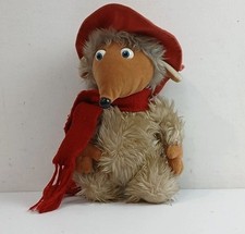 First Love Elizabeth Beresford 28cm Red/Tan 'Tomsk' Womble 1998