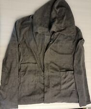 Soft Mens Hooded Towelling Robe Bathrobe  Gym Home Shower Spa Hotel